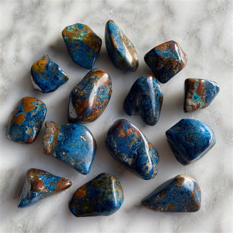 Shattukite Tumbled Pocket Stone Minera Emporium Crystal And Mineral Shop