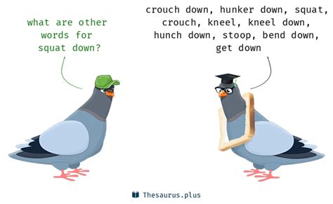 Terms Crouch Down And Squat Down Are Semantically Related Or Have