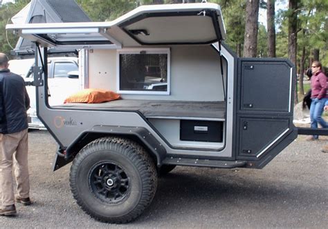 Overkill Tk47 Off Road Camping Trailer Rides Small But Opens Up For