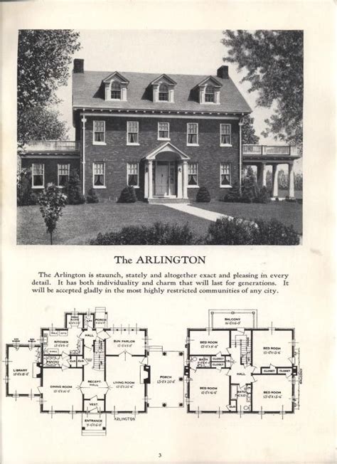 Pin By Luke Jones On Vintage House Colonial House Plans House