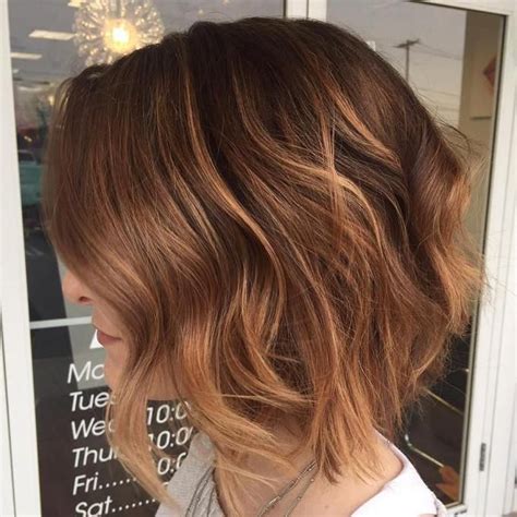 Here's a lovely idea of balayage for brunettes. 40 On-Trend Balayage Short Hair Looks | Honey brown hair ...