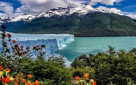 2k Free Download Argentino Lake Andes Glacier Patagonia Mountain