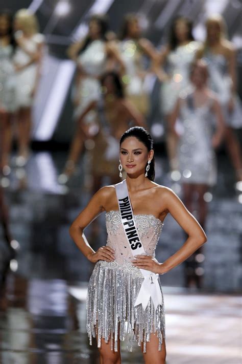 Miss Philippines Pia Alonzo Wurtzbach In The Miss Universe Competition