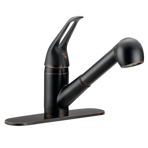 Waterfall bathtub faucet brass roman chrome 3 hole pull out spray these pictures of this page are about:roman tub faucet with pull out sprayer. Designers Impressions Oil Rubbed Bronze Kitchen Faucet ...