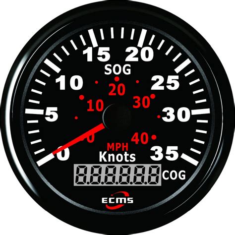 Gps Speedometer For Ship Marine Car Instrument Gauge With Gps Location
