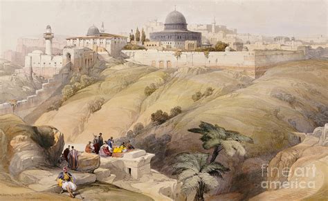 Jerusalem Painting By David Roberts Pixels