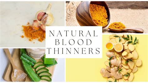 4 Most Popular Natural Blood Thinners A Comprehensive Guide
