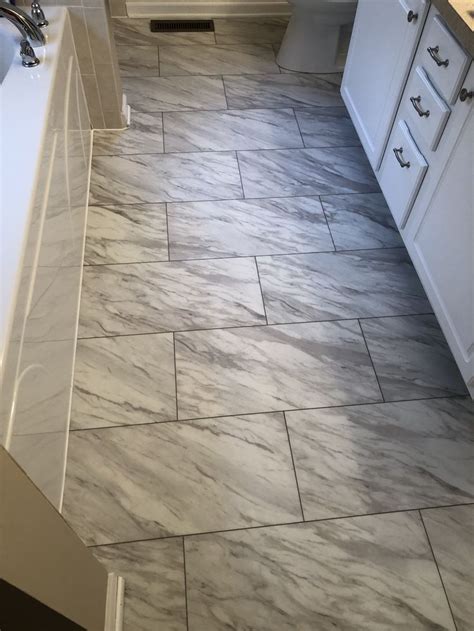Lowe’s Gardena Marble Smartcore Pro Floor Installation Installing Tile Floor Flooring