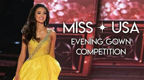 Miss Usa Evening Gown Competition Hd Youtube