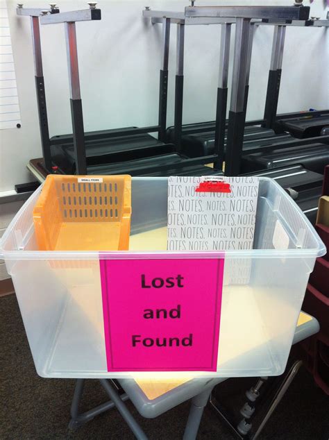 Lost And Found Box For Your Classroom Small Basket For Pencils And