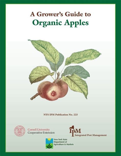 A Growers Guide To Organic Apple Production