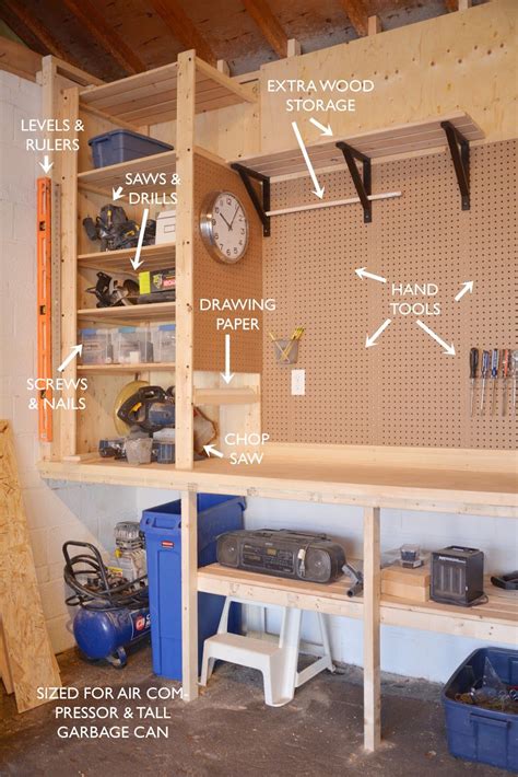 It features two overhead racks capable of holding more than 150lbs, so you can stack multiple boards on top and it'll still hold steady. DIY Garage Storage ideas and Organization Tips Part II ...