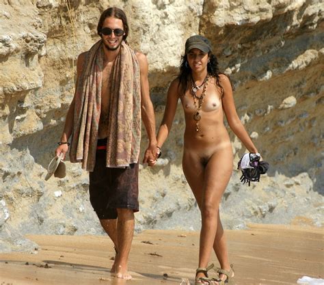 See And Save As Exhibitionist Nude Beach Slut Holds Bikini Cmnf Oon