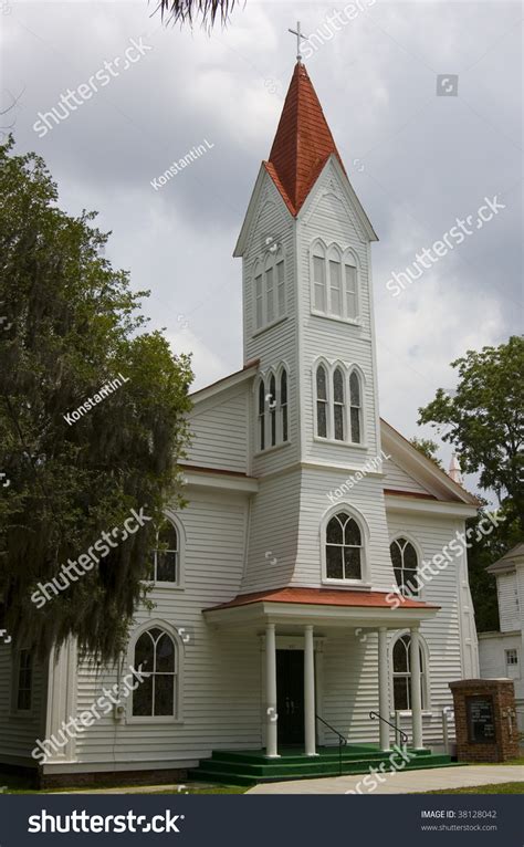 Old Southern Church Stock Photo 38128042 Shutterstock