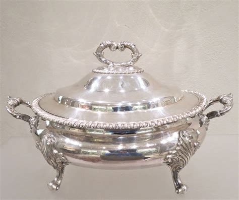 Antique Old Sheffield Soup Tureen At 1stdibs