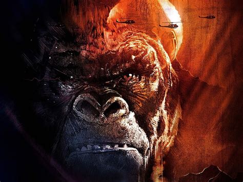 Hd Wallpaper Cinema Movie Gorilla Film Strong Kong Skull Island