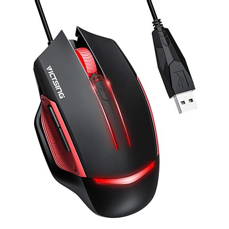 Victsing 6 Button Wired Gaming Mouse Streamin Gear