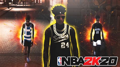 Nba 2k20 Best Drippy Outfits 💧look Like A Comp Player Now Youtube