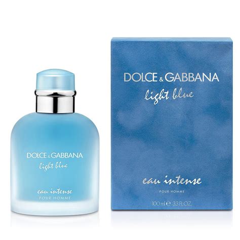 Dolce And Gabbana Light Blue Eau Intense Pour Homme Edp 100 Ml กล่องซีล