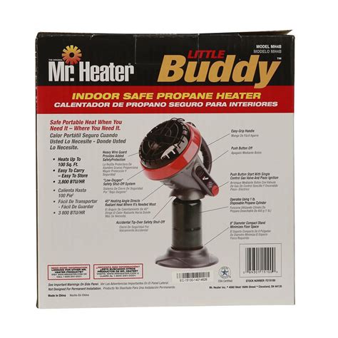 Heater little buddy portable heater produces 3,800 btus per hour, and heats up to 100 sq ft for up to 5.5 hours uses radiant heating technology, which you c. Mr. Heater Little Buddy Heater | Gander Outdoors
