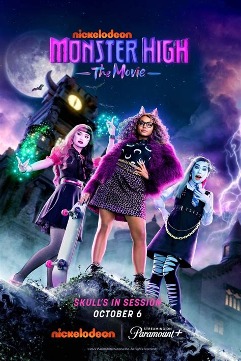 Monster High The Movie 2022 Posters — The Movie Database Tmdb