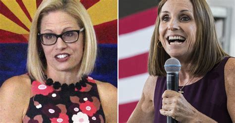 Arizona Senate Race — Martha Mcsally Kyrsten Sinema Angela Green