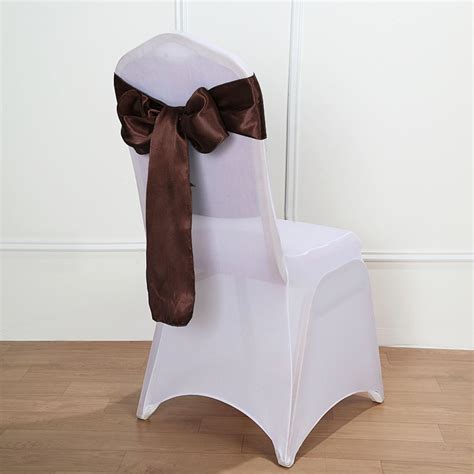100 Satin Chair Sashes Ties Bows Wedding Party Catering Reception