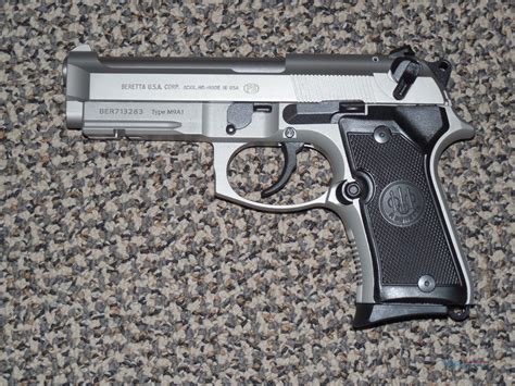 Beretta 92 Fs M9a1 Compact Inox Stainless St For Sale