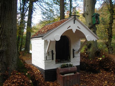 Small Chapel In The Forest At Groenendaal Near The Monastery Where