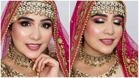 Kashmiri Bridal Makeup How To Do Bridal Makeup At Home Youtube