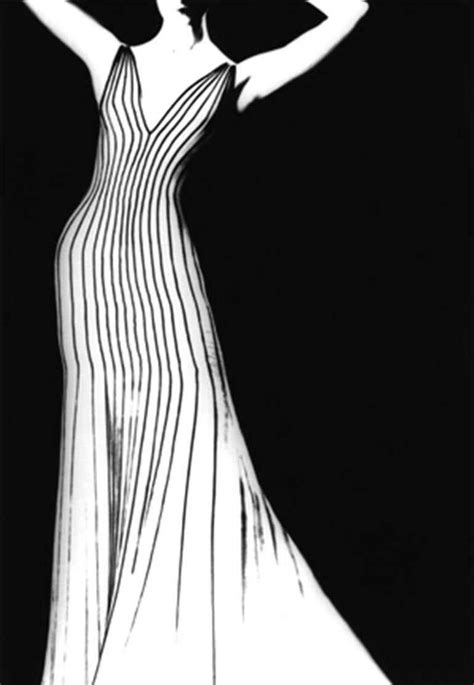 Lillian Bassman Thierry Mugler Dress German Vogue 1998 For Sale At