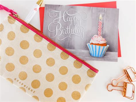 Happy Birthday Handmade Card By Graphique De France With Glitter