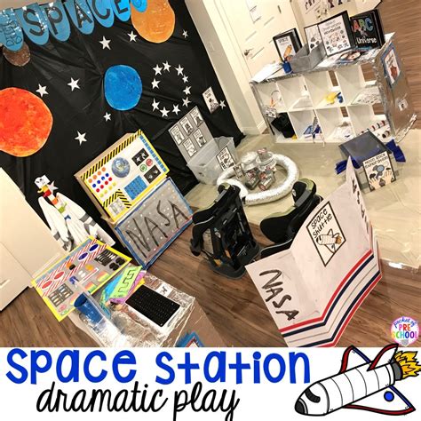 Space Station Dramatic Play Pocket Of Preschool