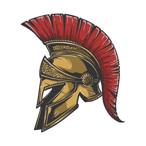Premium Vector Spartan Helmet In Easy To Change Color Add Text And