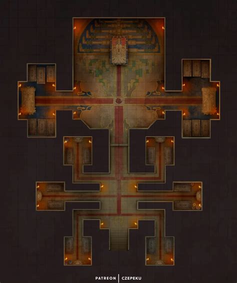 Necropolis Grand Tomb 26x30 Tabletopcreations In 2021 Dungeon
