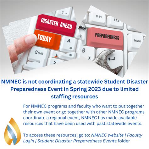 Planning A Student Disaster Preparedness Event Nmnec Resources