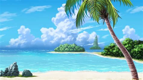 Download Anime Beach Background Wallpapers Com