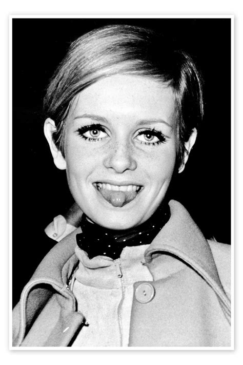 Twiggy Print By Everett Collection Posterlounge
