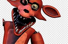 foxy fnaf freddy jumpscare miedo unwithered noches scare pelotas freddys peluche pngegg susto descarga