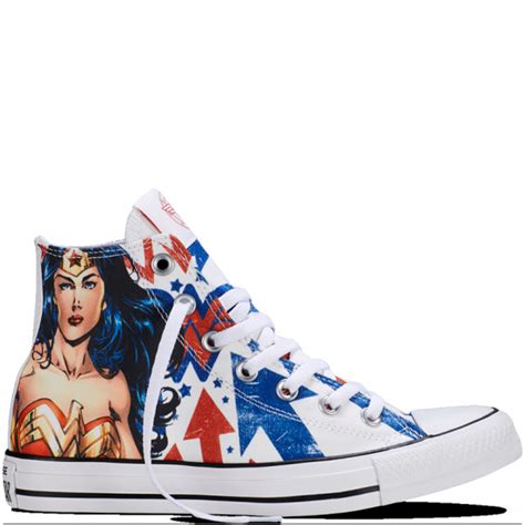 Limited Edition Converse Wonder Woman Sneakers Clickthecity Shops