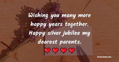 25th Wedding Anniversary Wishes For Parents In Hindi