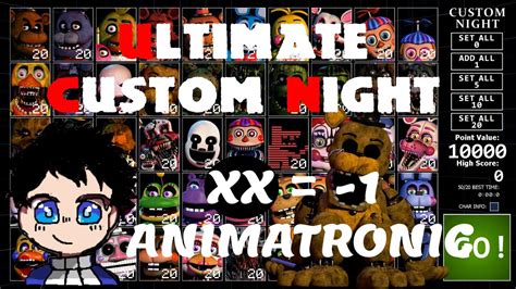 Morte Animatronic Ultimate Custom Night Youtube