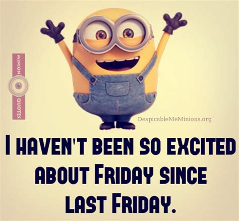 Minion Friday Quotes Funny Quotesgram