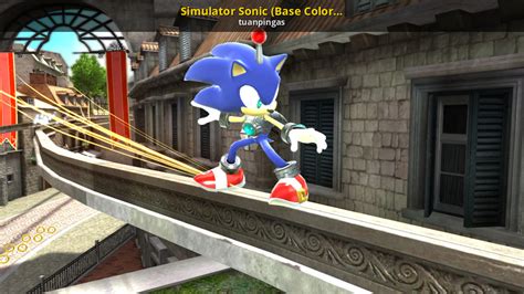 Simulator Sonic Base Color Only Sonic Unleashed X360ps3 Mods