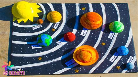 maqueta del sistema planetario cómo hacer una maqueta del sistema solar fÁcil y rÁpido vidoe