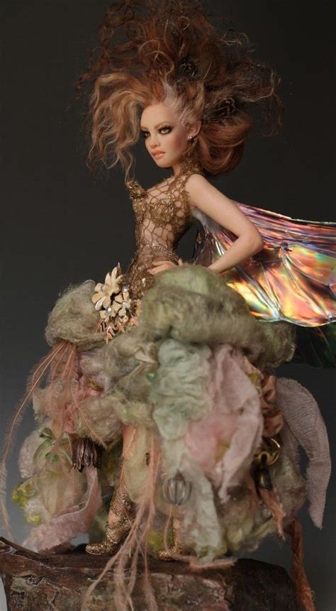 Wow Gorgeous Trinket Fairy Queen By Nicole West Fairy Art Dolls