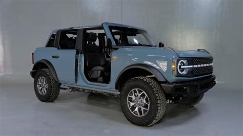2021 Ford Bronco Heres How You Take The Doors Off Cnet