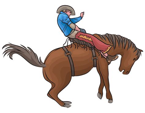 Saddle Bronc Rodeo Clipart Free Download Transparent Png Creazilla