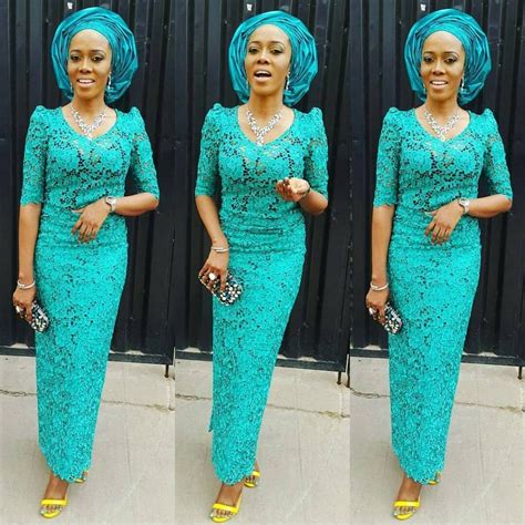 On Trend And Up To Date Aso Ebi Fashion Styles Lace Fashion Nigerian