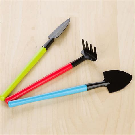 New 3pcs Non Toxic Mini Garden Hand Tool Kit Plant Gardening Shovel